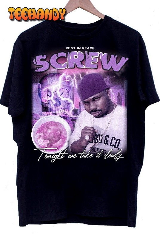 Dj Screw Shirt, Dj Screw Hip Hop Shirt, Legend Dj Screw Shirt