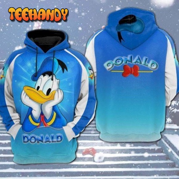 Donald Duck 3D Hoodie For Men For Women All Over Printed Hoodie