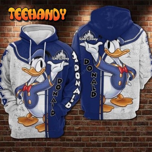 Donald Duck 9 3d Hoodie For Men For Women All Over Printed Hoodie