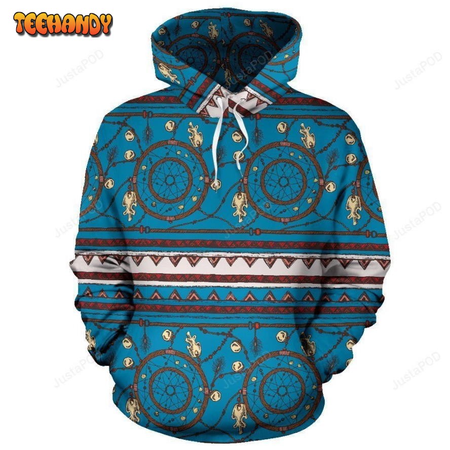 Dream catcher aztec Pullover 3D Hoodie For Men Women