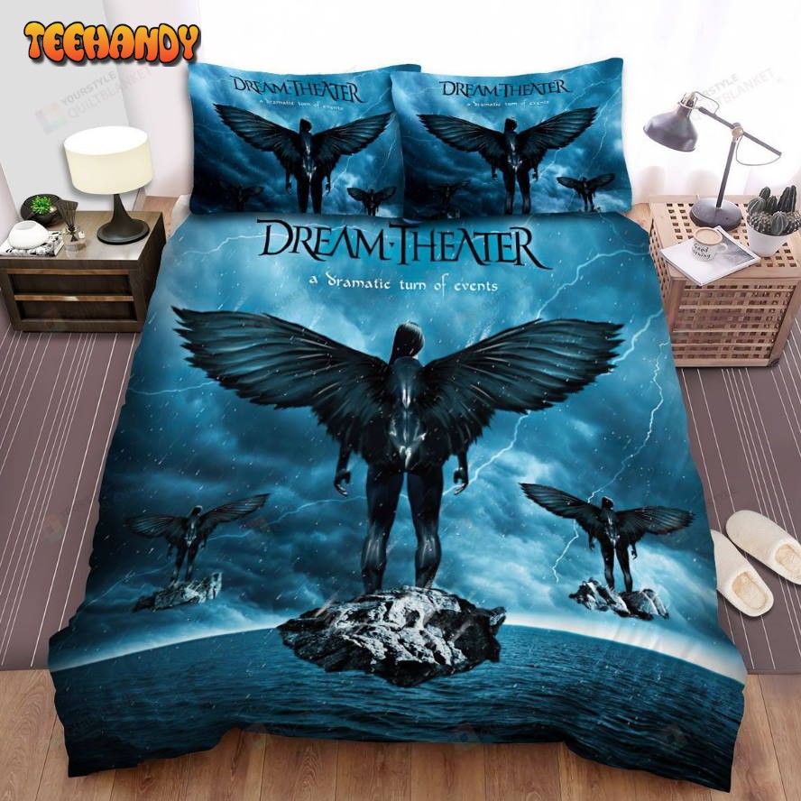 Dream Theater A Dramatic Turn Of Events Album Cover Comforter Bedding Sets