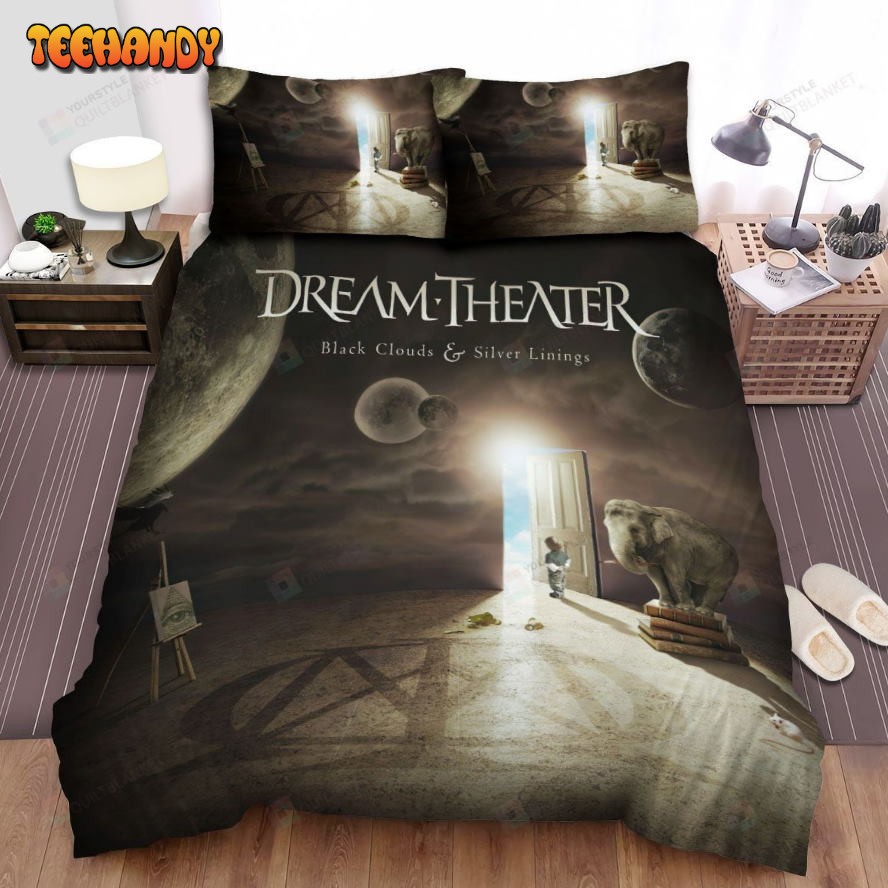 Dream Theater Black Clouds And Silver Linings Album Cover Bedding Sets