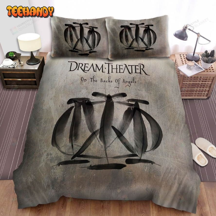 Dream Theater On The Backs Of Angels Album Cover Comforter Bedding Sets