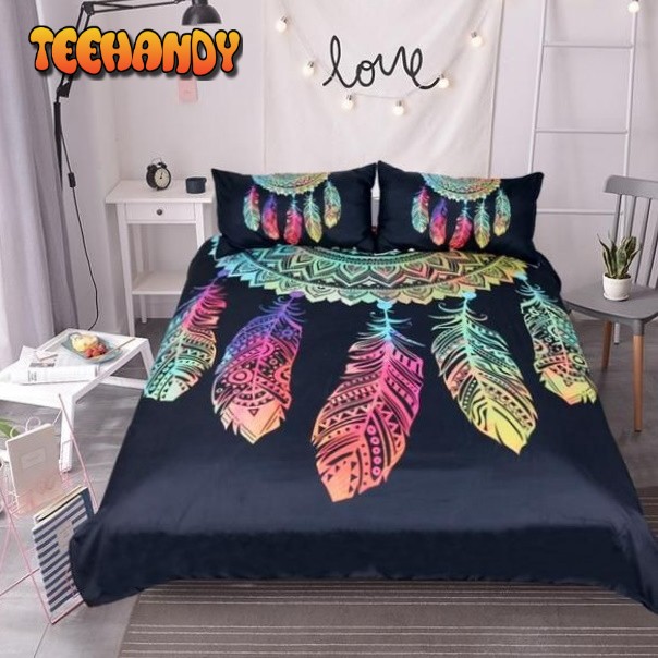 Dreamcatcher Feathers Bed Sheets Duvet Cover Bedding Sets