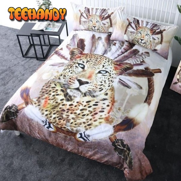 Dreamcatcher Leopard Bed Sheets Duvet Cover Bedding Sets