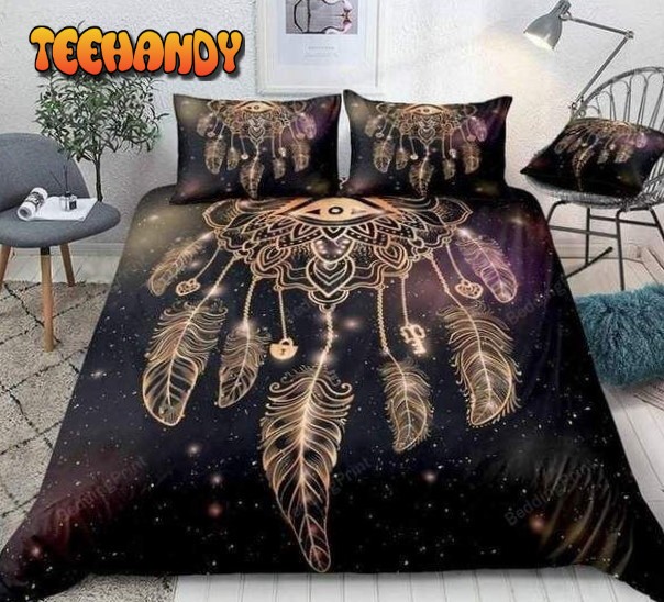 Dreamcatcher With Magic Eye And Feathers Bed Sheets Duvet Cover Bedding Sets