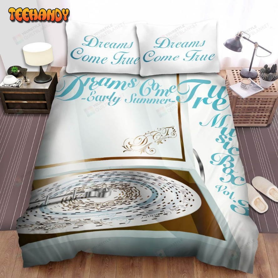 Dreams Come True Album Music Box Spread Comforter Bedding Sets