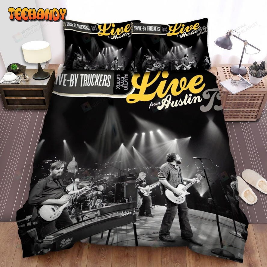 Drive-By Truckers Band Album Live From Austin, Tx Comforter Bedding Sets