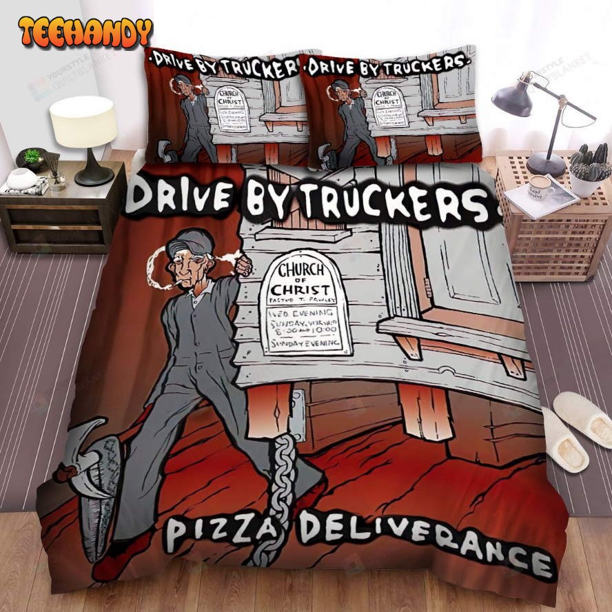 Drive-By Truckers Band Album Pizza Deliverance Comforter Bedding Sets