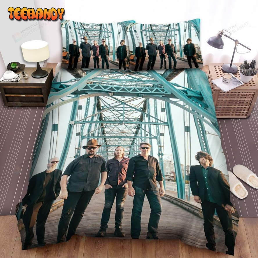 Drive-By Truckers Band Bridge Background Spread Comforter Bedding Sets