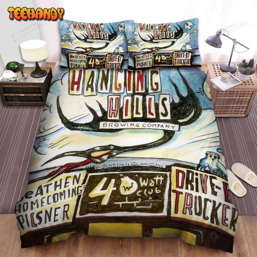 Drive-By Truckers Band Hanging Hills Spread Comforter Bedding Sets