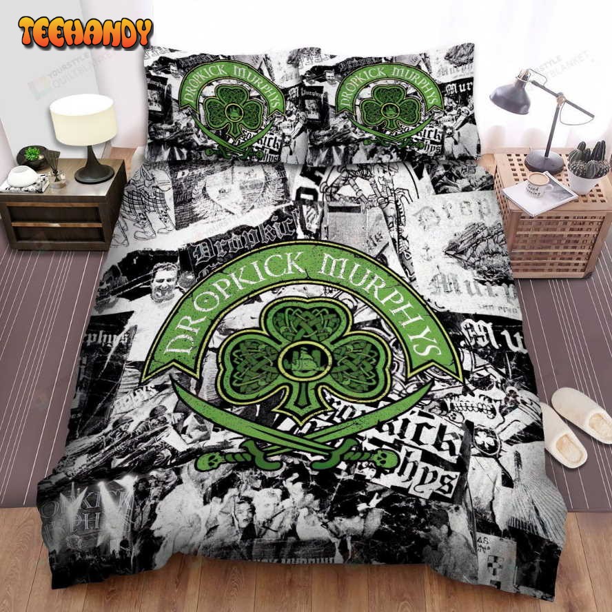 Dropkick Murphys Album Covers Spread Comforter Duvet Cover Bedding Sets