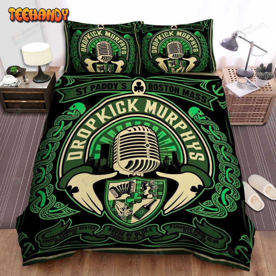 Dropkick Murphys I’m Shipping Up To Boston Poster Comforter Bedding Sets