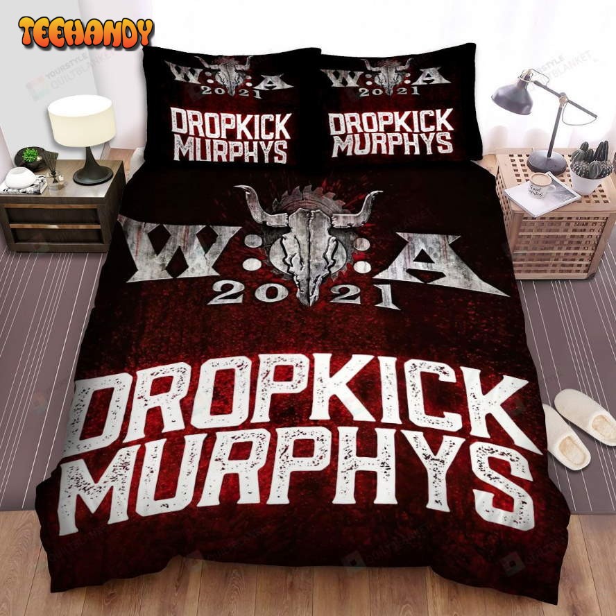 Dropkick Murphys Poster Spread Comforter Duvet Cover Bedding Sets