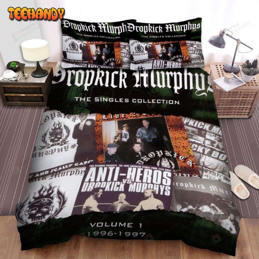 Dropkick Murphys The Singles Collection Spread Comforter Bedding Sets