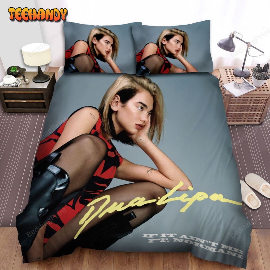 Dua Lipa If It Ain’t Me Cover Bed Sheets Duvet Cover Bedding Sets