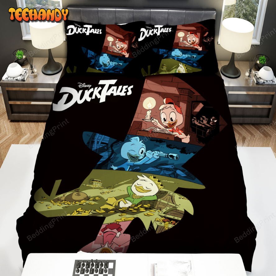 Ducktales Movie Digital Art 1 Bed Sheets Duvet Cover Bedding Sets