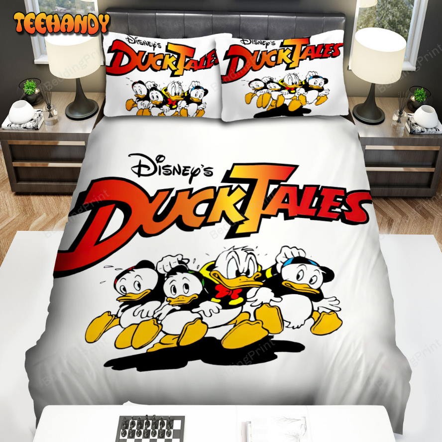 Ducktales Movie Digital Art 2 Bed Sheets Duvet Cover Bedding Sets