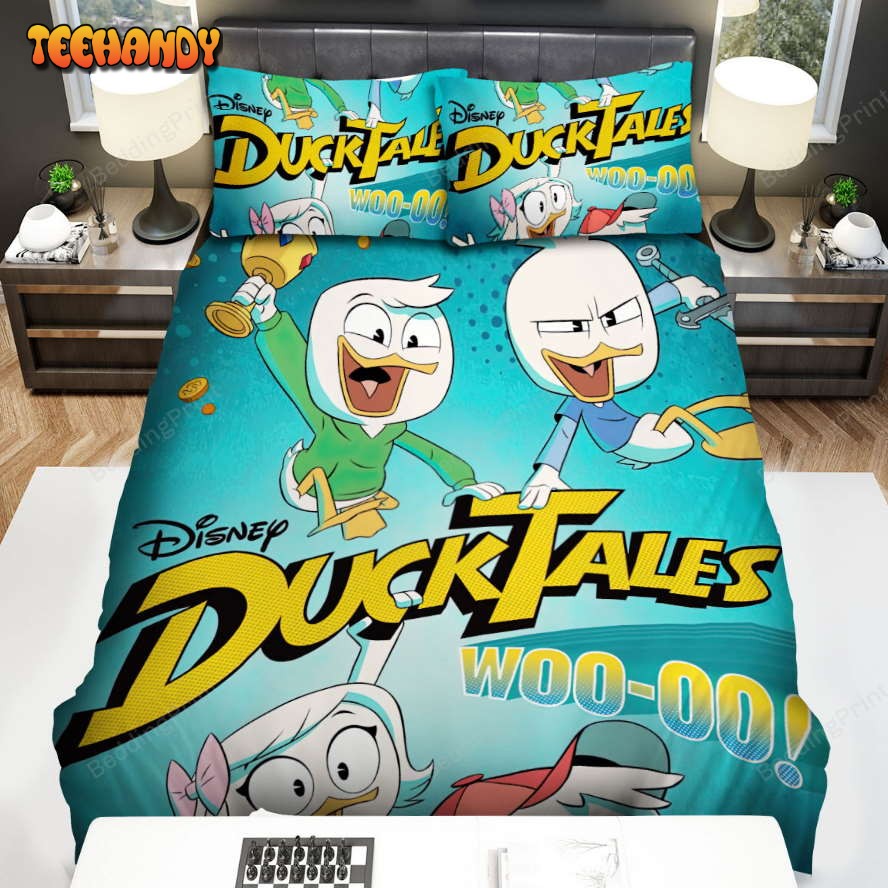 Ducktales Movie Poster 3 Bed Sheets Duvet Cover Bedding Sets