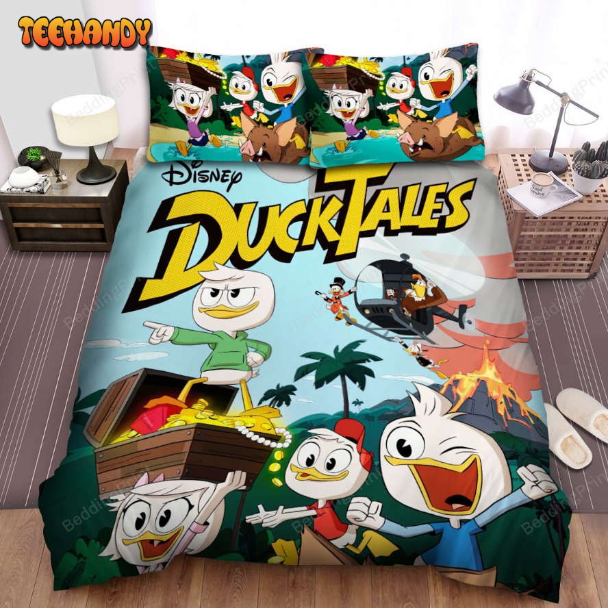 Ducktales Movie Poster 7 Bed Sheets Duvet Cover Bedding Sets