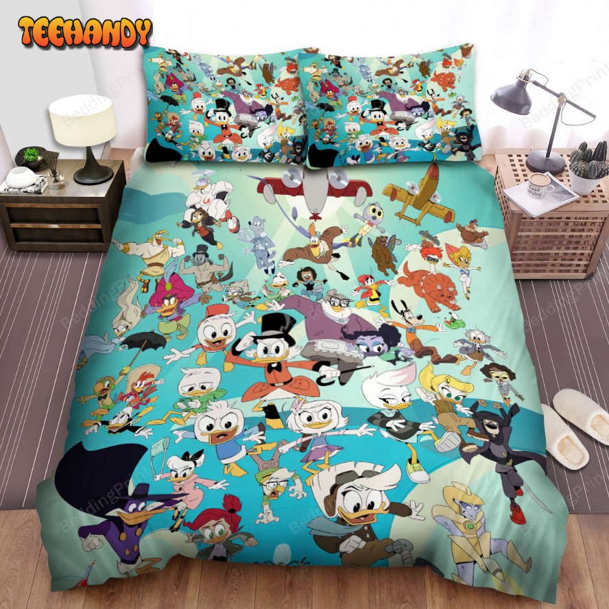 Ducktales Movie Poster Bed Sheets Duvet Cover Bedding Sets