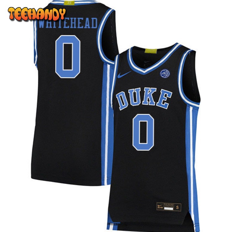 Duke Blue Devils Dariq Whitehead 2023 Black College Basketball Jersey