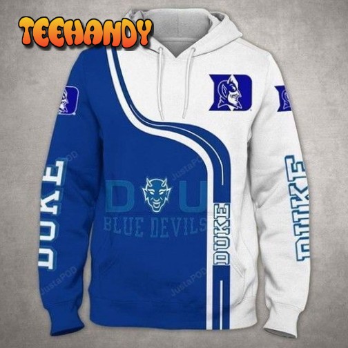 Duke Blue Devils Fan Pullover And Zippered Hoodies Custom 3d Graphic