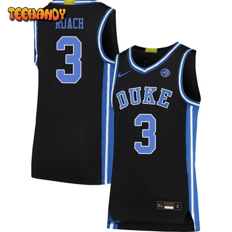 Duke Blue Devils Jeremy Roach 2023 Black College Basketball Jersey