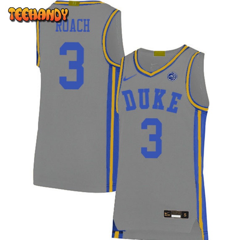 Duke Blue Devils Jeremy Roach 2023 Gray College Basketball Jersey