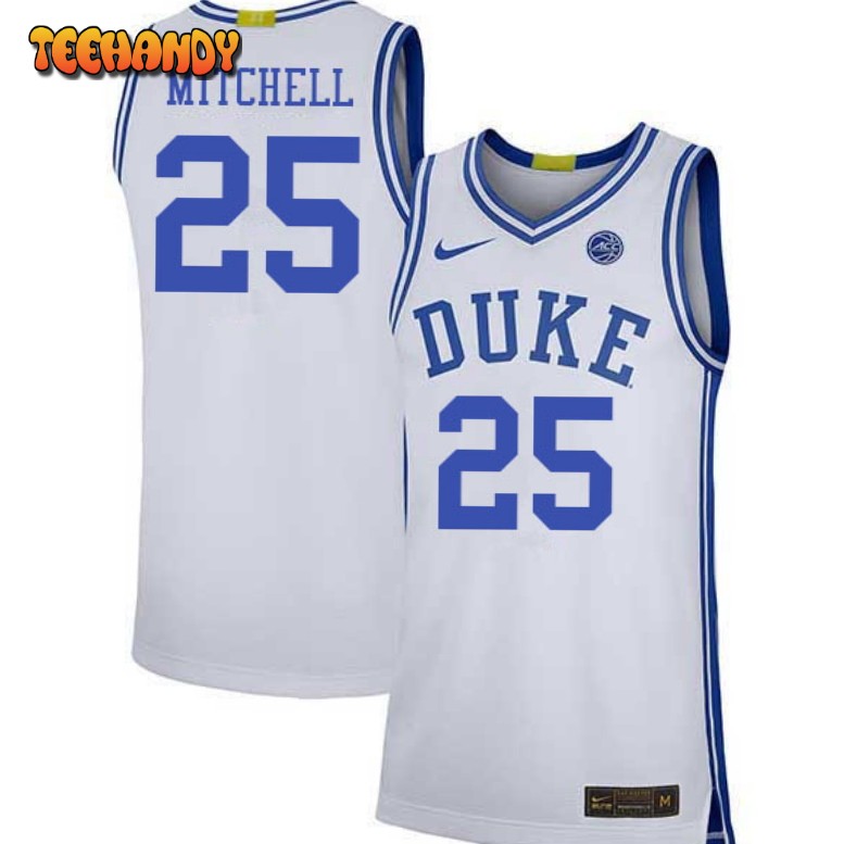 Duke Blue Devils Mark Mitchell 2023 White College Basketball Jersey