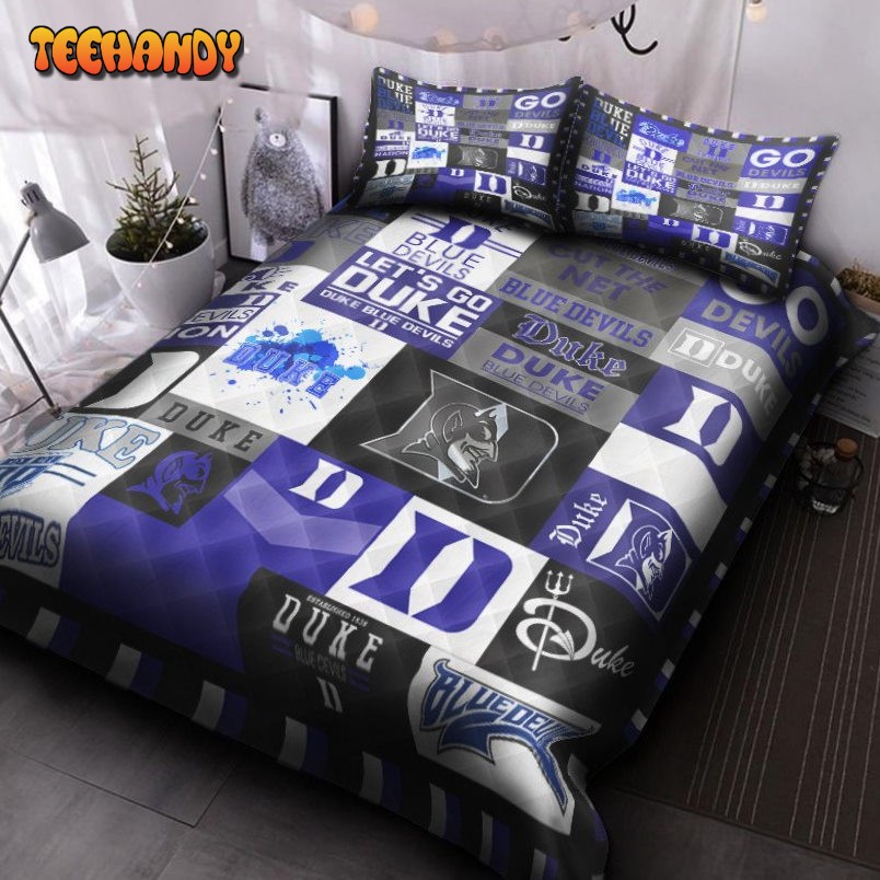 Duke Blue Devils V4 Bedding Set