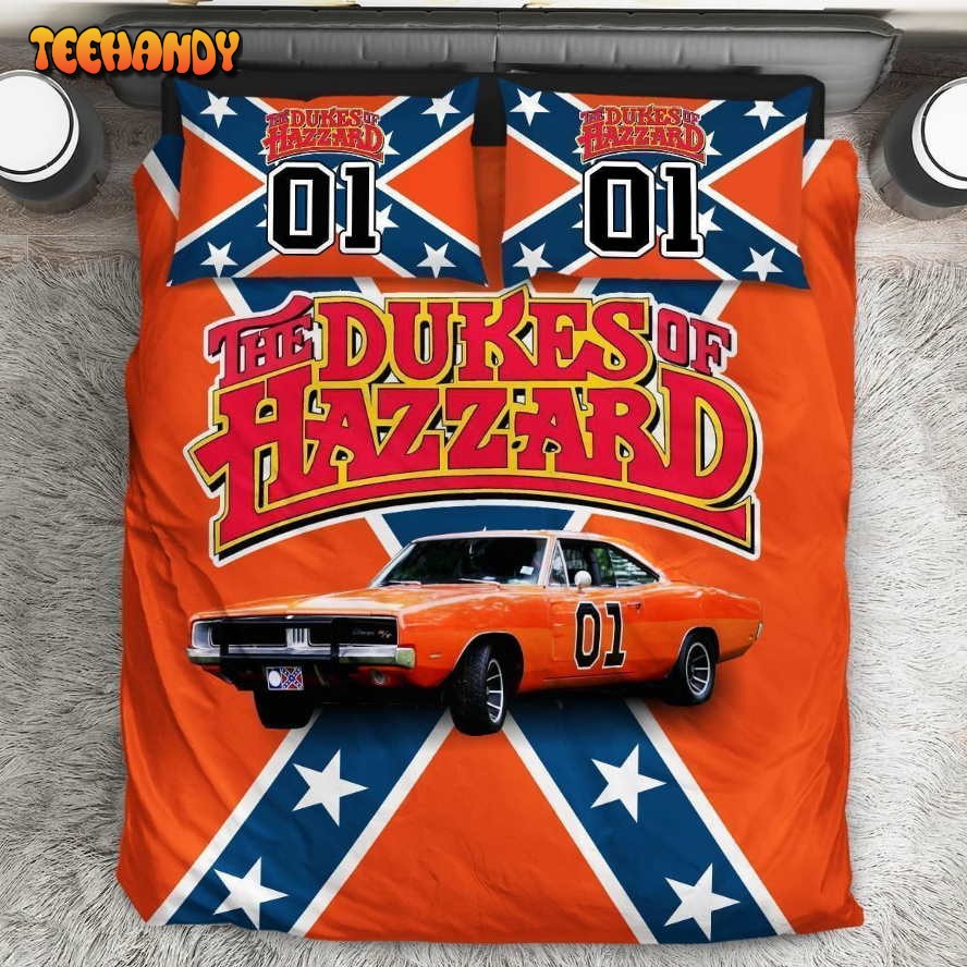 Dukes Of Hazzard Advevture TV Series Duvet Cover Bedding Set