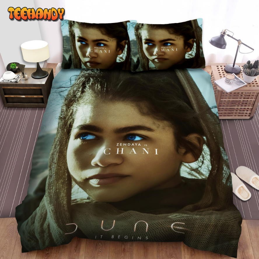 Dune Chani Poster Bed Sheets Spread Comforter Duvet Cover Bedding Sets