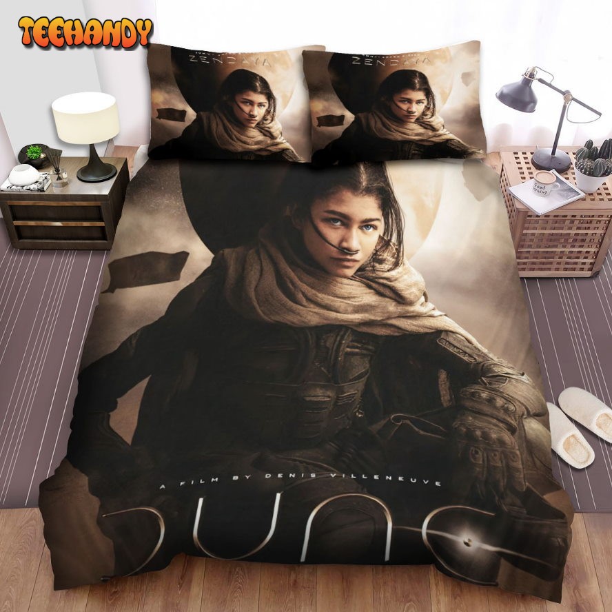 Dune Zendaya ” Chani ” Poster Spread Comforter Bedding Sets