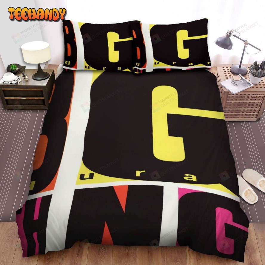 Duran Duran Big Thing Album Cover Spread Comforter Bedding Sets