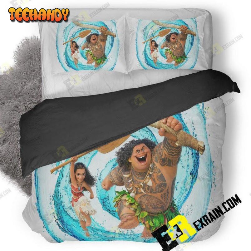 Dwayne Johnson As Maui Moana Do 3D Customized Duvet Cover Bedding Set