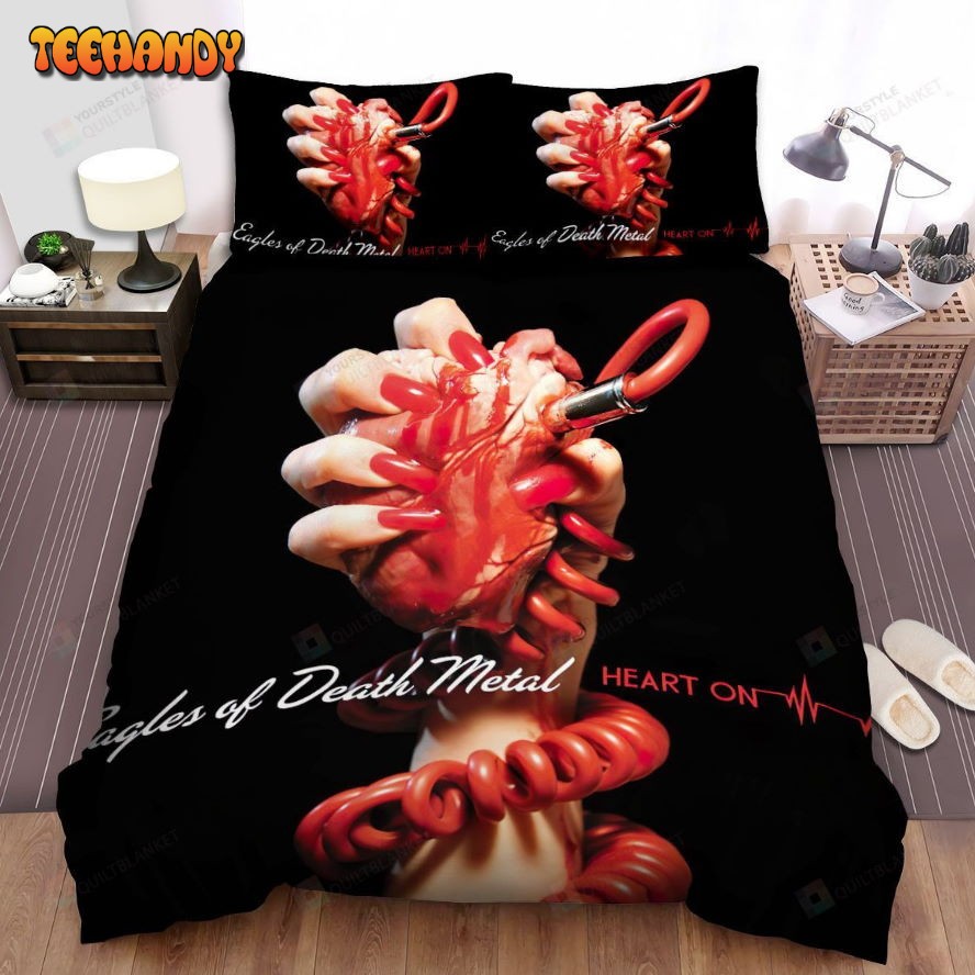 Eagles Of Death Metal Band Album Heart On Spread Comforter Bedding Sets