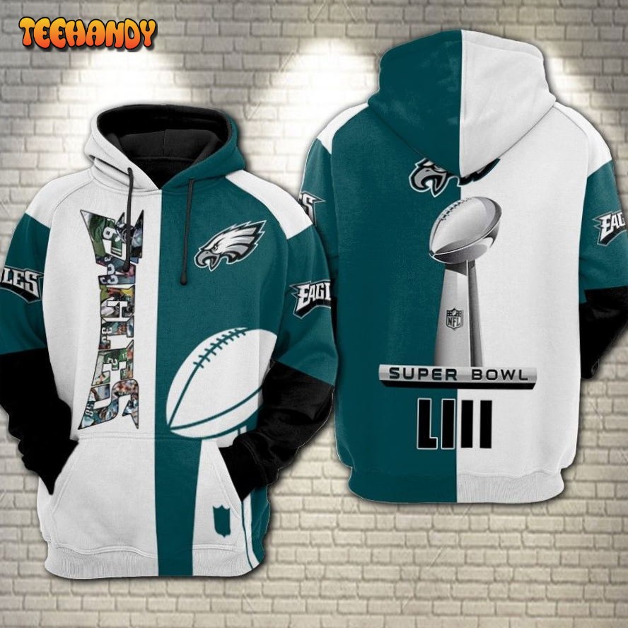 Eagles Philadelphia 3d Hoodie For Men For Women All Over Printed Hoodie