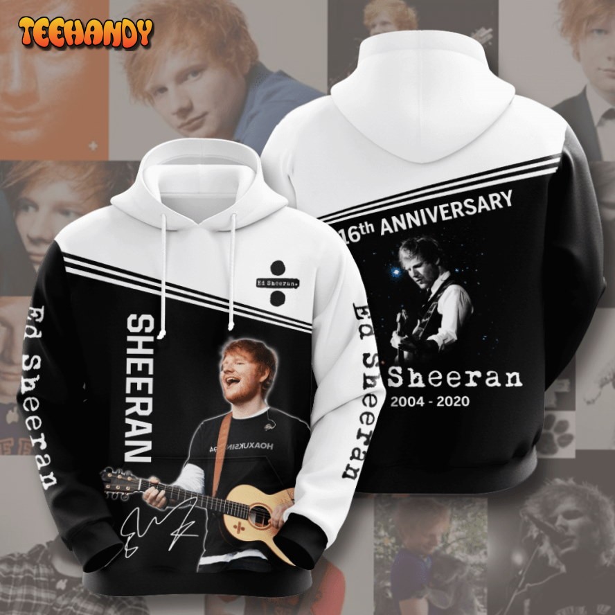 Ed Sheeran 3D Hoodie