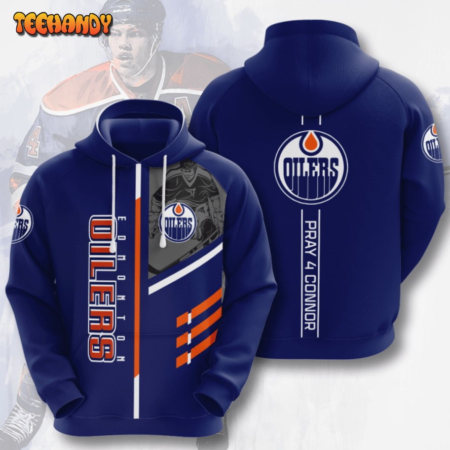 Edmonton Oilers 3D Hoodie