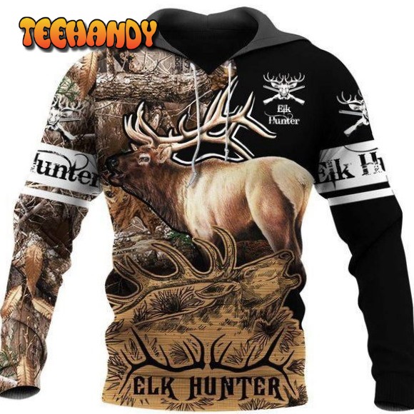 Elk Hunter 3D Hoodie For Men For Women All Over Printed Hoodie