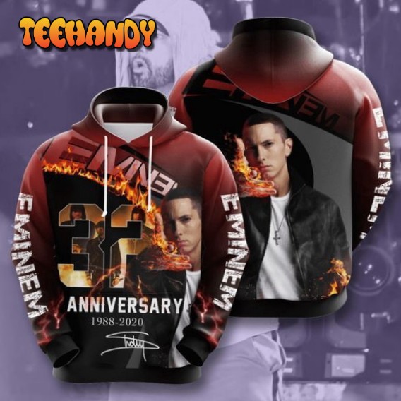 Eminem Pullover And Zippered Hoodies Custom 3D Graphic Hoodie