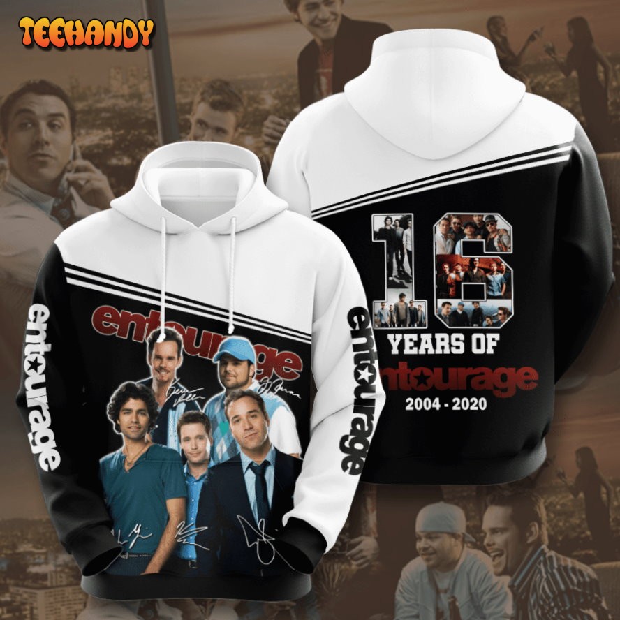 Entourage Movie Character Anniversary 16 Years 3D Hoodie