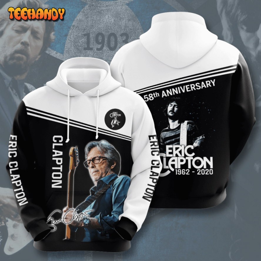 Eric Clapton 3D Hoodie