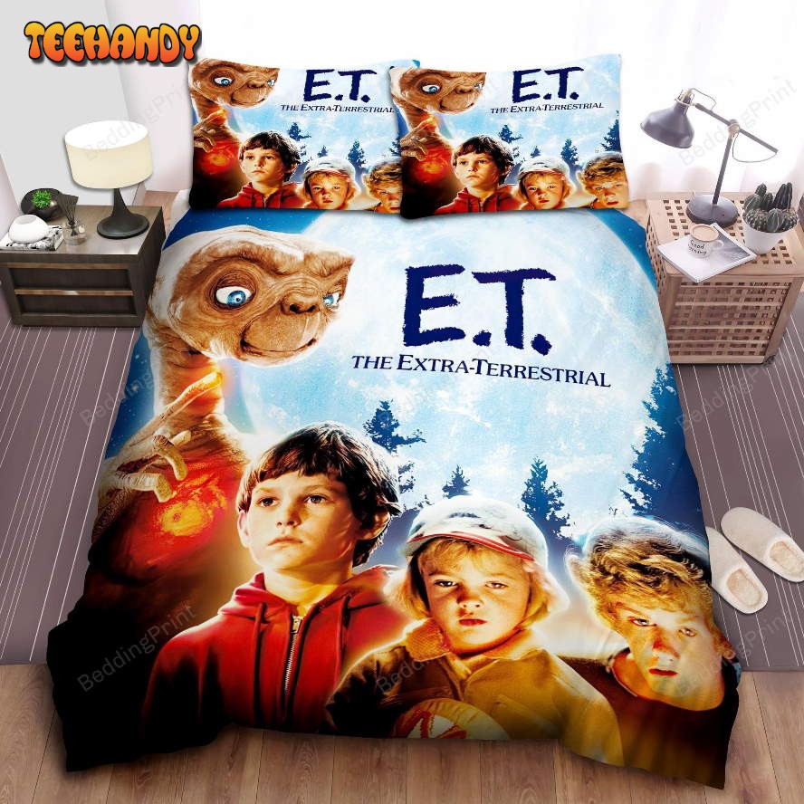 E.T. The Extra-Terrestrial and The Kids Vintage Photograph Bedding Sets