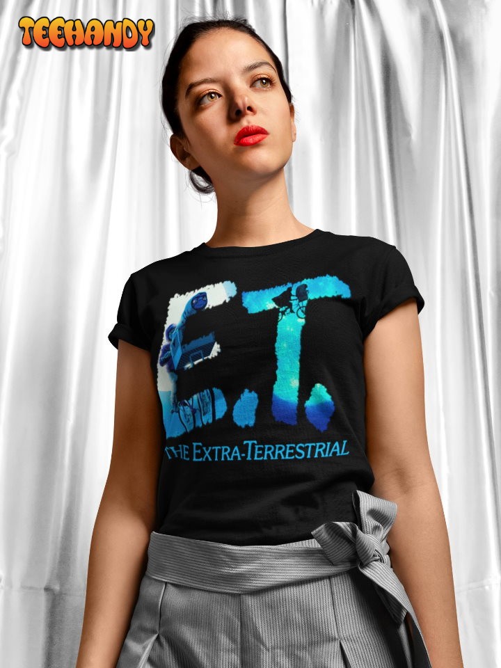 ET The Extra-Terrestrial Shirt, E T T-Shirt, ET The Extra-Terrestrial Movie Shirt