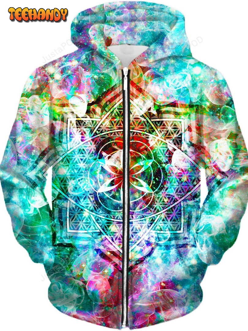 Euphoria Unisex Zip-Up 3D Hoodie For Men Women All Over 3D Printed Hoodie