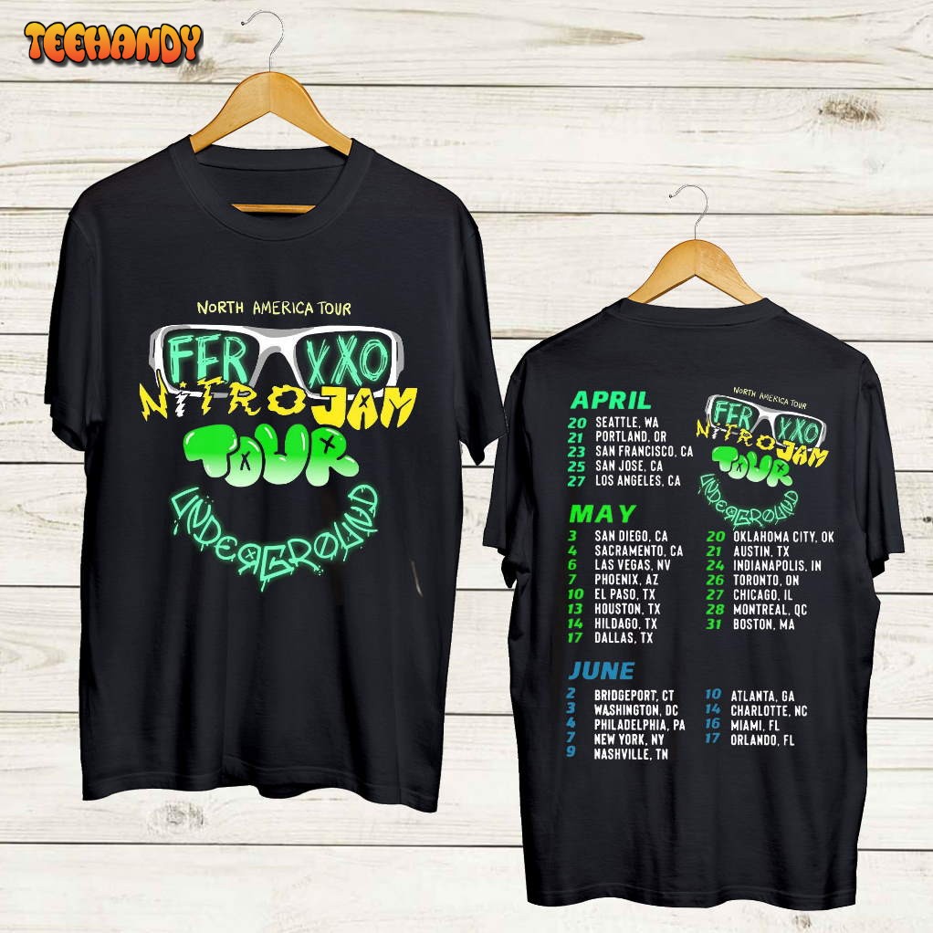 Feid 2023 Shirt, Feid Feliz Cumpleanos Ferxxo Tour 2023 T Shirt