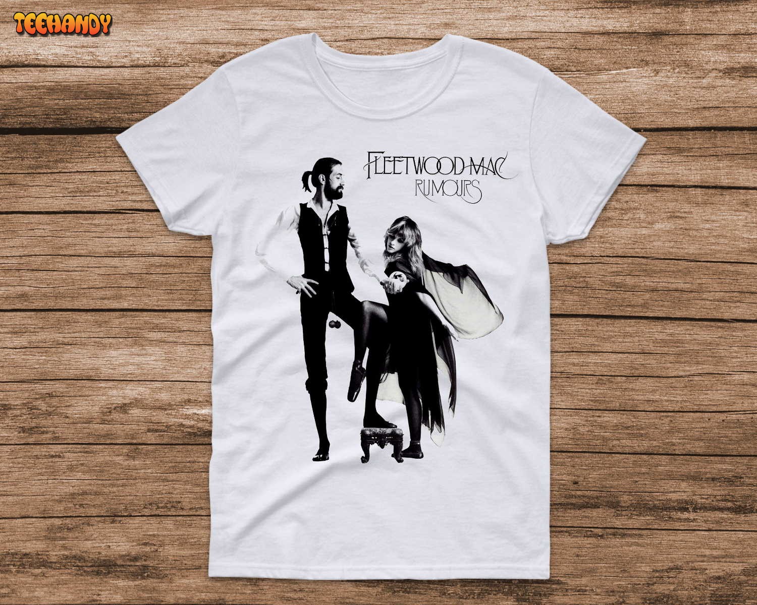 Fleetwood Mac T-Shirt, Rumours T-Shirt, Soft Rock Vintage Music Shirt