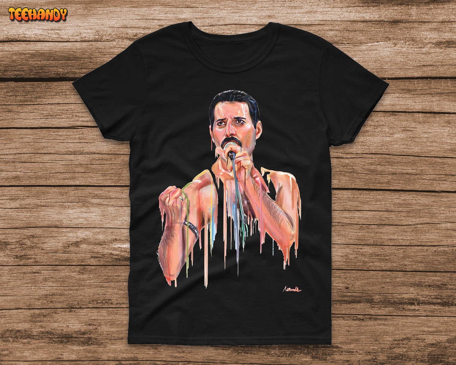 Freddie Mercury Gift Best Friend Tshirt, Queen Band Shirt